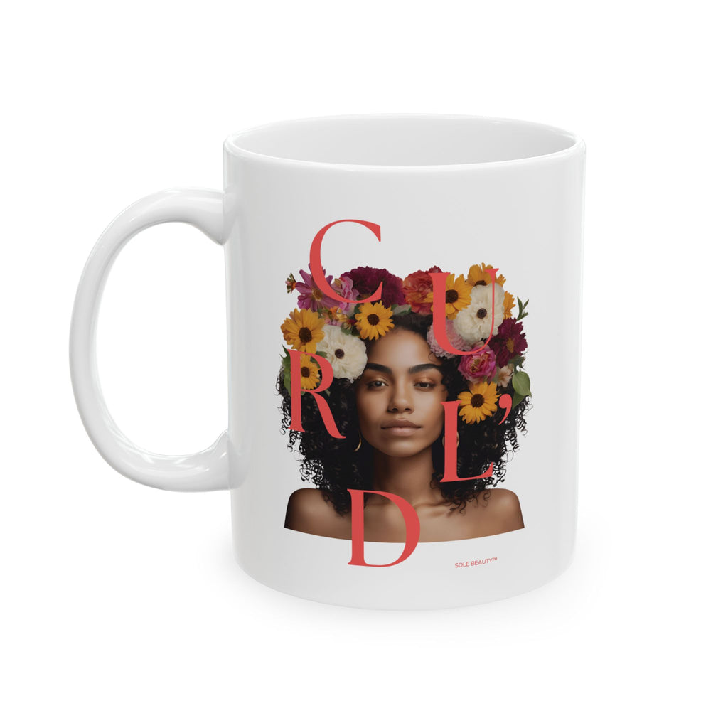 CURL'D Ceramic Mug, 11oz
