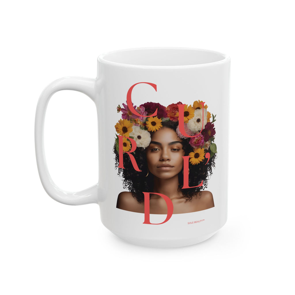 CURL'D Ceramic Mug, 11oz