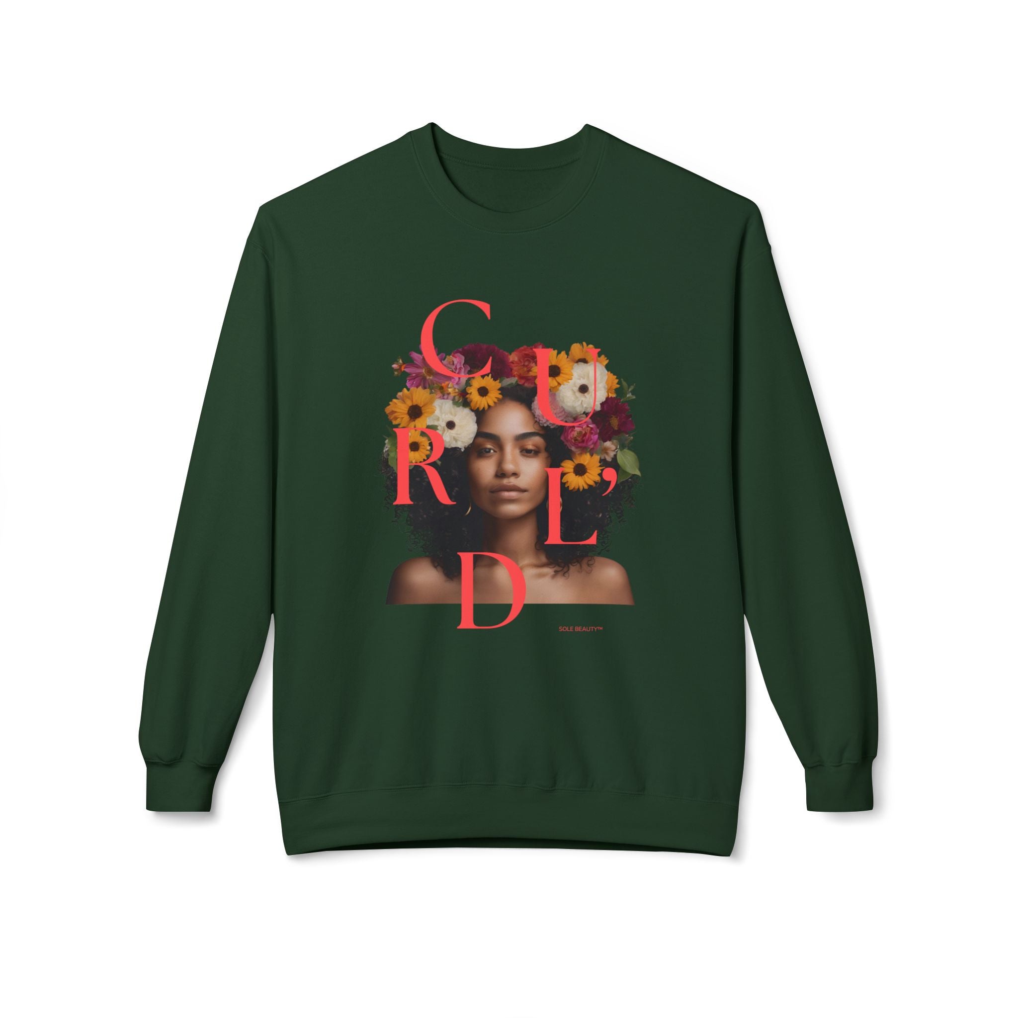 CURL'D Unisex Crewneck Sweatshirt