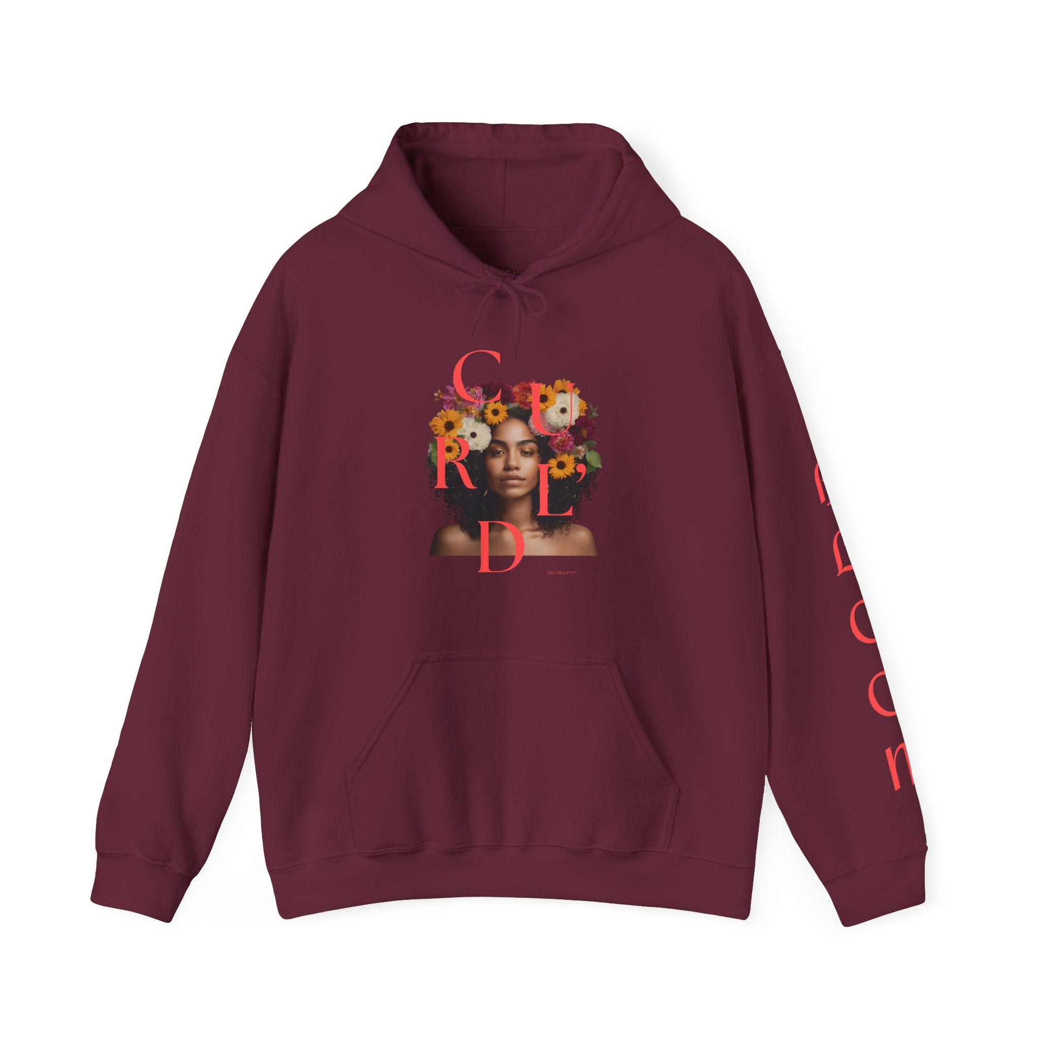CURL'D Unisex Hooded Sweatshirt