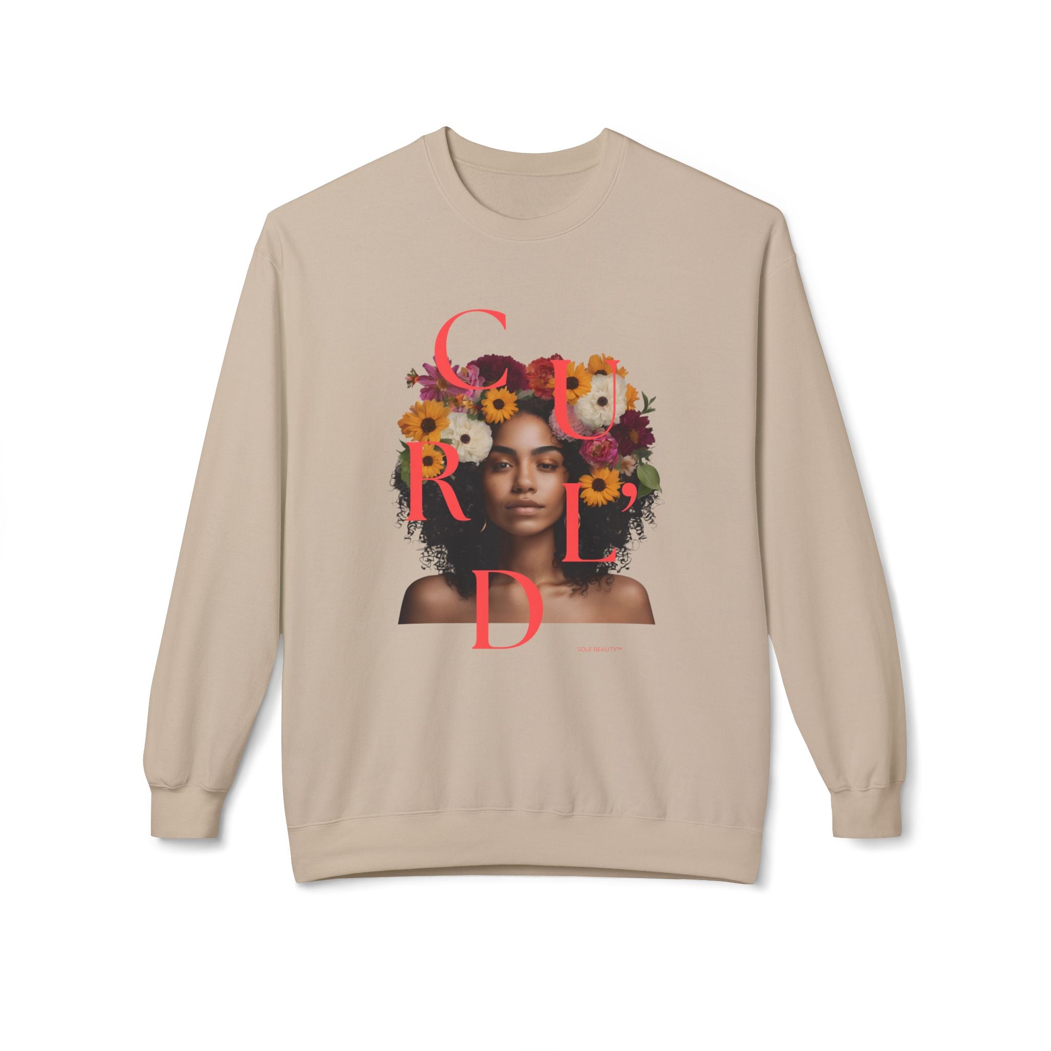 CURL'D Unisex Crewneck Sweatshirt