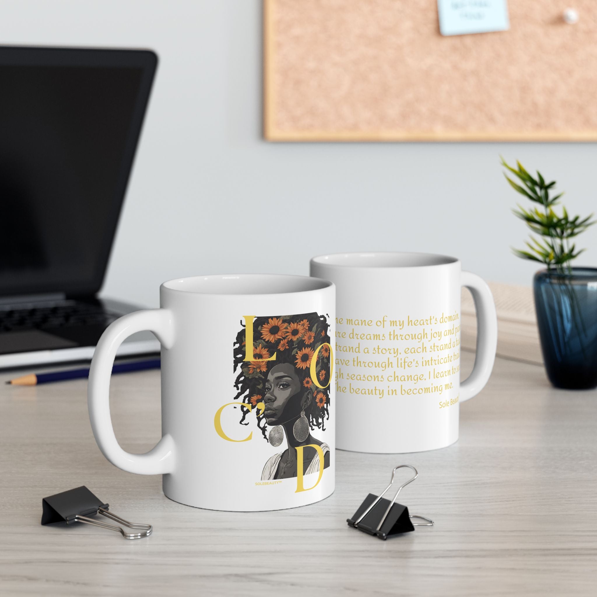 LOC'D Ceramic Mug
