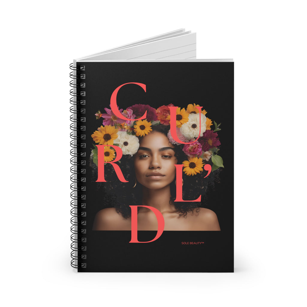 CURL'D Spiral Notebook - Ruled Line