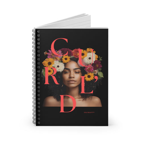 CURL'D Spiral Notebook - Ruled Line