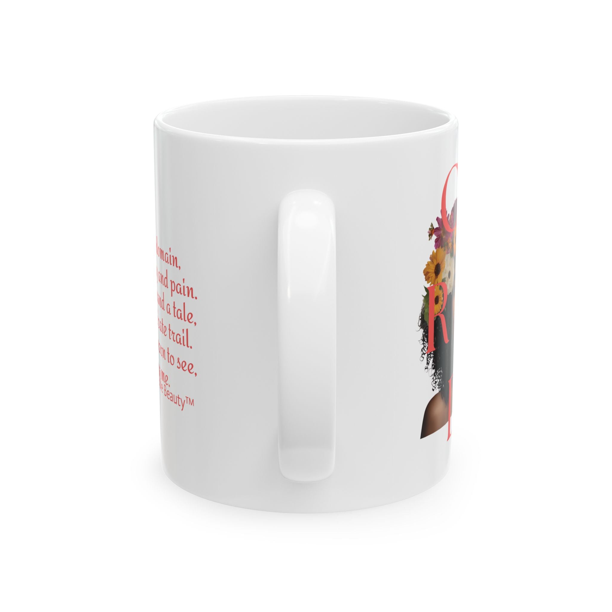CURL'D Ceramic Mug, 11oz