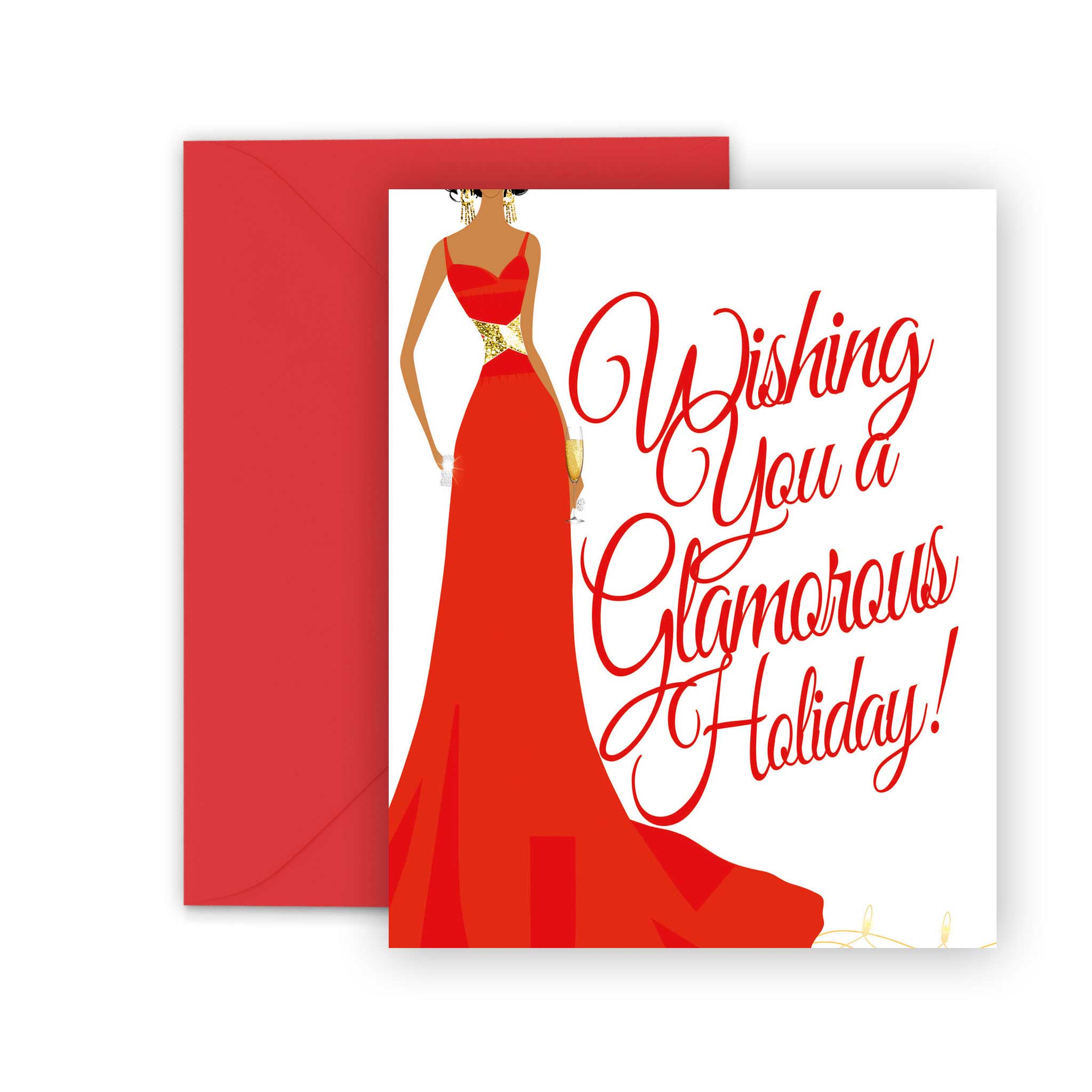 Glam Holiday Card