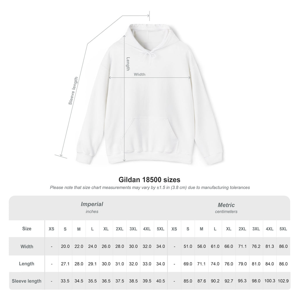 KOIL'D Unisex Hooded Sweatshirt