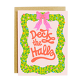 Deck the Halls Card