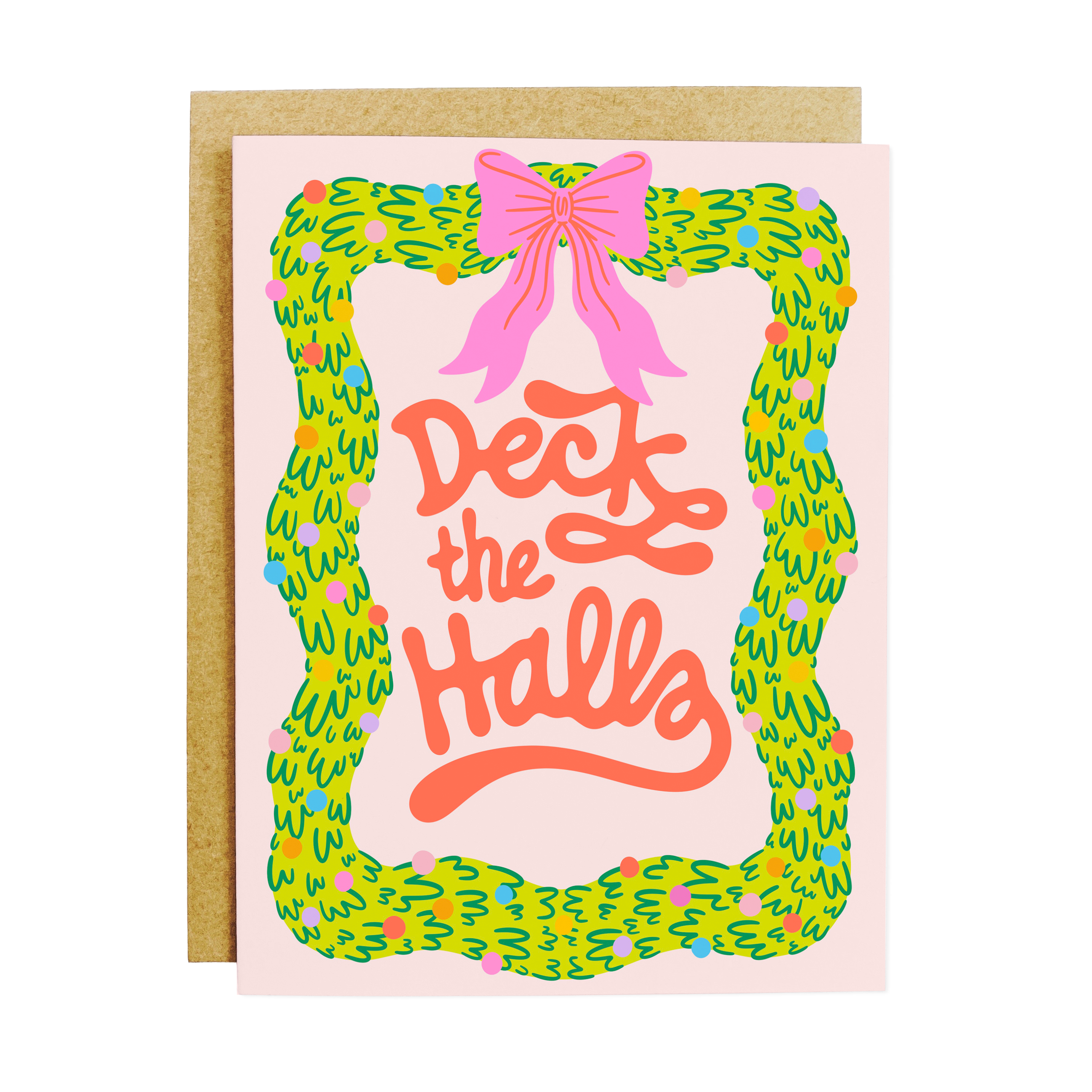 Deck the Halls Card
