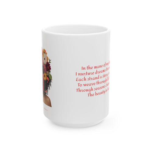 CURL'D Ceramic Mug, 11oz
