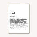 Dad Defined Greeting Card