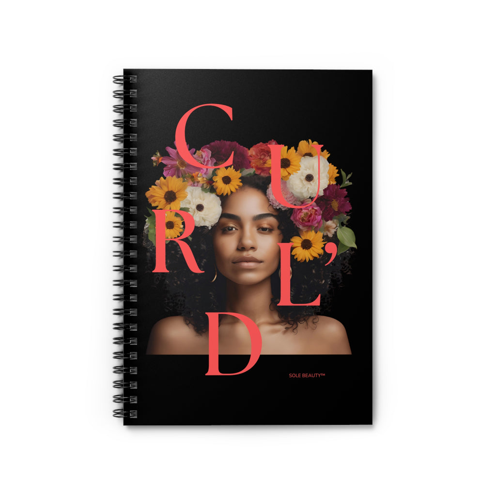 CURL'D Spiral Notebook - Ruled Line