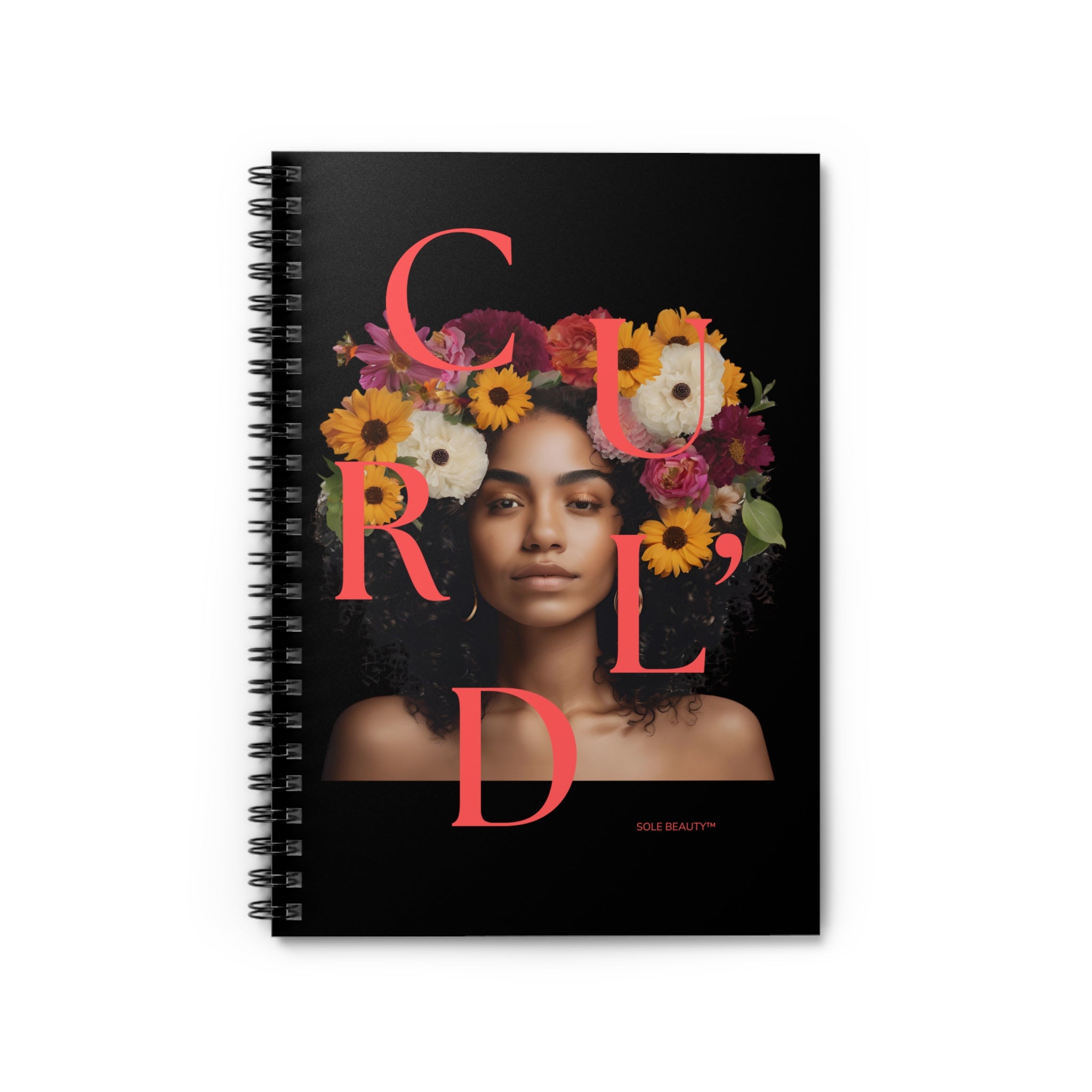 CURL'D Spiral Notebook - Ruled Line
