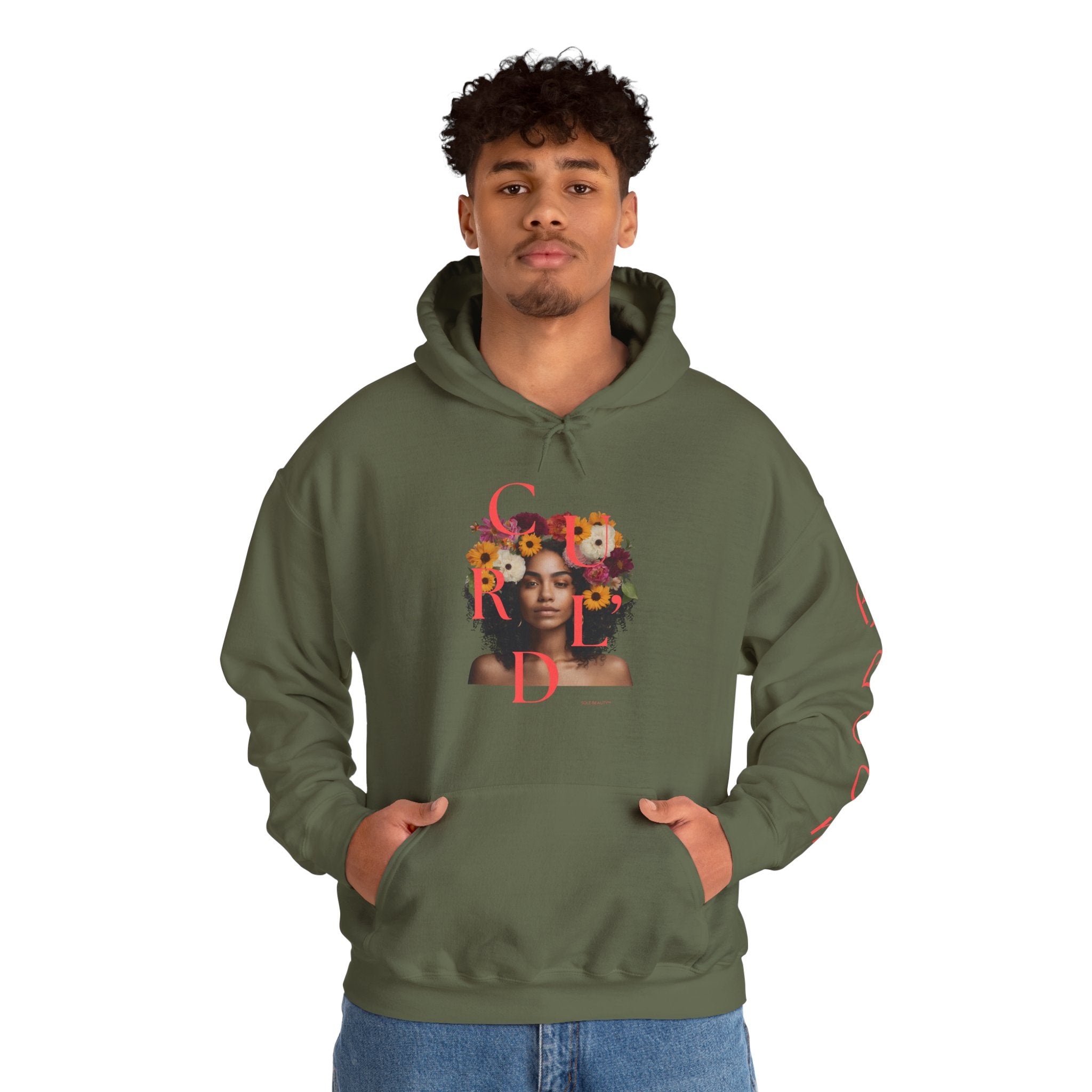 CURL'D Unisex Hooded Sweatshirt