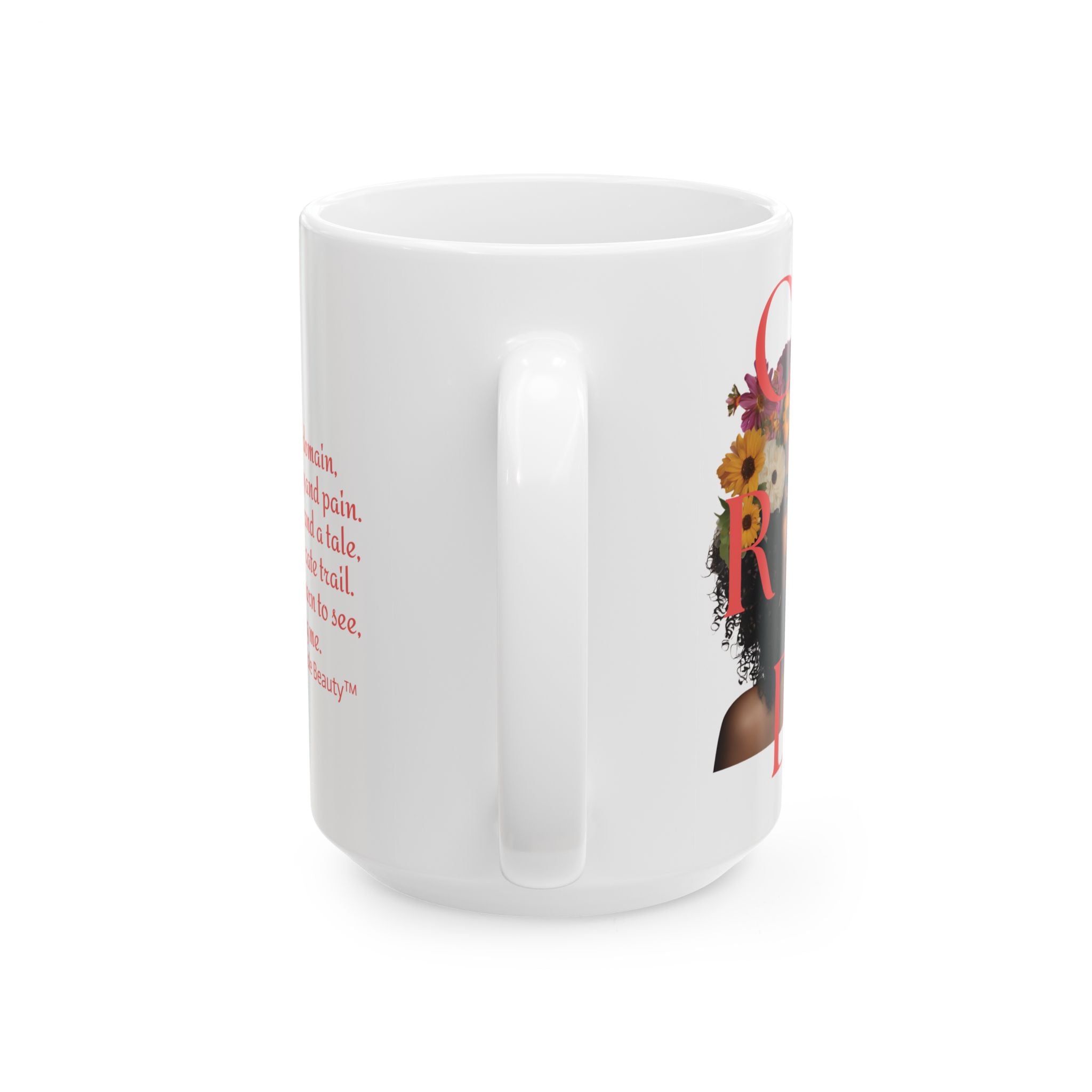 CURL'D Ceramic Mug, 11oz