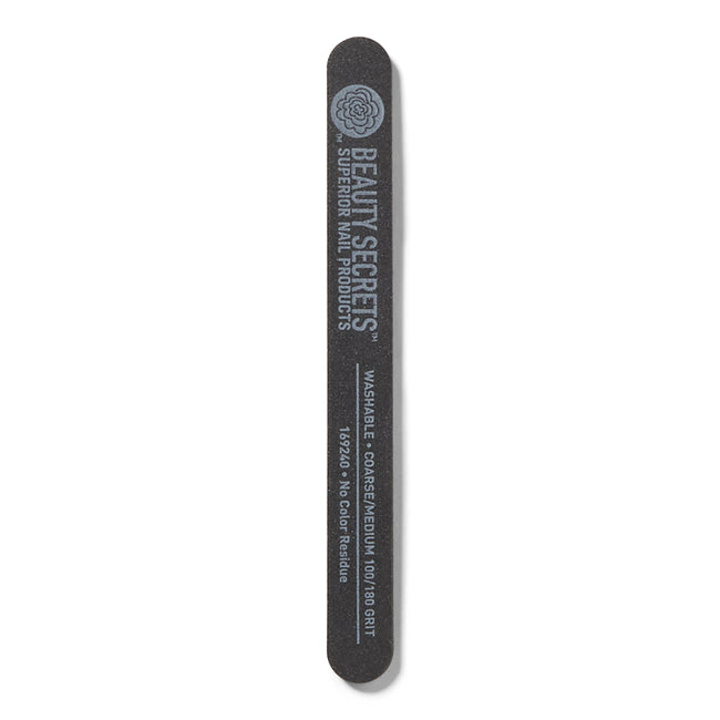 Beauty Secrets Black Coarse Red Board 100/100