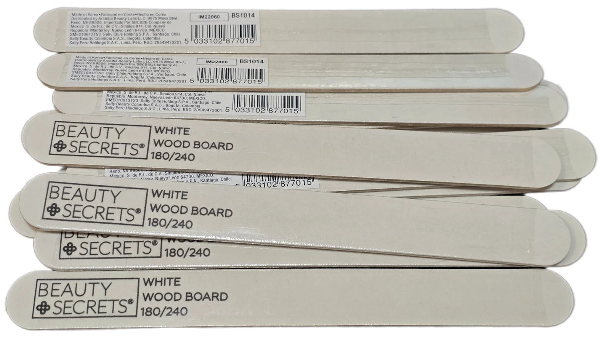 Beauty Secrets White Wood Board 180/240